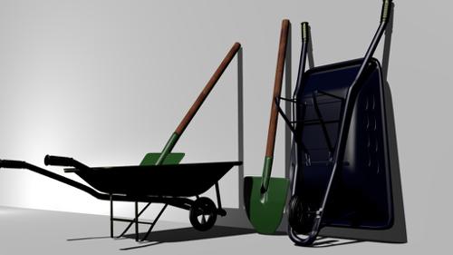 Wheelbarrows and Shovels preview image
